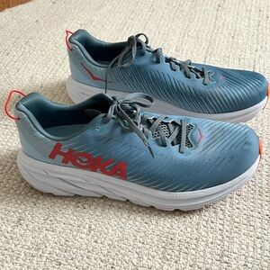 Like new Hoka Rincon 3 - size 12 - "mountain spring summer song"